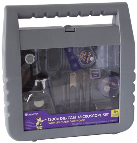 Childrens Toyshop  Toys : 1200x Die-Cast Microscope Set