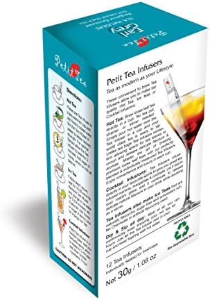 Petit Tea Infusers, Earl Grey, 12 Count (Pack of 10)