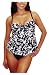 It Figures Women's Layered Floral Tankini