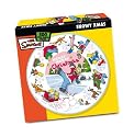 Simpsons Snowy Christmas 500 Piece Circular Jigsaw