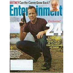 Entertainment Weekly March 2 2007 - Kiefer Sutherland,24, Britney Spears, Fall Out Boy, Daniel Radliffe, Neil Patrick Harris, Christina Ricci, David Fincher (#923)