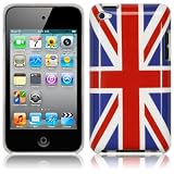 APPLE IPOD TOUCH 4TH GEN UNION JACK GLOSSY BACK COVER CASE / SKIN / SHELL PART OF THE QUBITS ACCESSORIES RANGE