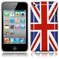 APPLE IPOD TOUCH 4TH GEN UNION JACK GLOSSY BACK COVER CASE / SKIN / SHELL PART OF THE QUBITS ACCESSORIES RANGE
