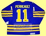 Autographed Gilbert Perreault Buffalo Sabres Jersey (Blue)