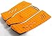 'ULTRALITE' ORANGE customisable surfboard Traction Pad by Bullet Proof Surf - 3 Piece Grip Pad for Surfing. ORANGE Fits All Boards - Surfboards, Shortboards, Longboards, Skim Boards