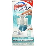 Windex Touch Up Antibacterial Cleaner Bathroom Fresh Scent, 10 Ounce