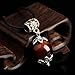 O-STONE Limited Wishing Bead Necklace Series Red Tiger Eye Pendant Grounding Stone Protection