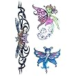 Twilight Fairies Glitter Temporary Tattoos