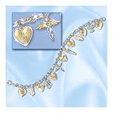 The Bradford Exchange A Nurse's Heart Engraved Charm Bracelet: Gift For Nurses