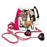 1 Direction Earbuds, Black with Pink Logo