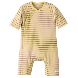 ★先着100名様限定品★コンビミニ ラップクラッチ（ボーダー） 50～60 イエロー