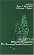 Dialogue and Deconstruction: The Gadamer-Derrida Encounter (Suny Series in Contemporary Continental Philosophy)