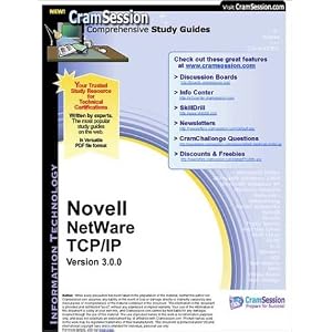 CramSession's Novell NetWare TCP/IP : Certification Study Guide