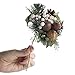 Factory Direct Craft Group of 6 Holiday Artificial Walnut and Pine Picks for Arranging, Crafting and Designing