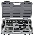 Stanley 92-824 Black Chrome and Laser Etched Socket Set, 69-Piece