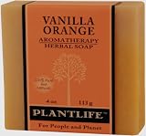 Vanilla Orange 100% Pure & Natural Aromatherapy Herbal Soap- 4 oz (113g)