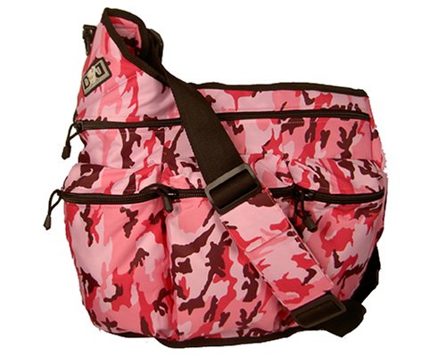 Diaper Diva Diaper Bag, Pink Camouflage