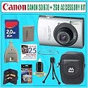 Canon PowerShot SD870IS 8MP Digital Camera with 3.8x Wide Angle Optical Image Stabilized Zoom (Black) + 2GB Deluxe Accessory Kit