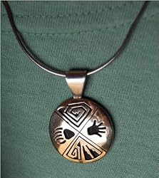 1" Hopi Pendant with Chain