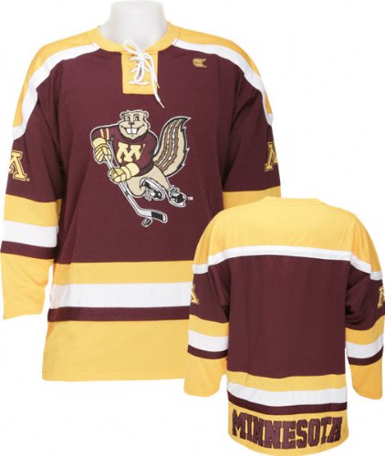 Buy Minnesota Golden Gophers Face Off Hockey Jersey