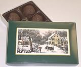 Gourmet Food : Scott's Cakes Chocolate Raspberry Fudge Truffles 1/2 lb. Homestead Box