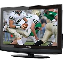 Coby TFTV2617 26-Inch Widescreen LCD HDTV/Monitor with HDMI Input, Black