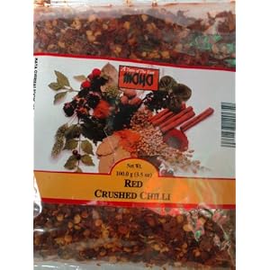 Maya-Red Crushed Chilli(100g 3.5 oz) by Maya