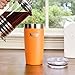 Healthy Human Stainless Steel Tumbler with Straw & Lid | Splash Proof Insulated Travel Cup | Eco-Friendly Coffee Tumblers | Water Cups with Straws Cleaner and Splash Proof Lids (20oz, Bora Bora)
