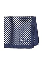 Hackett London Pañuelo Seda Bowler Polka Hank (Azul Oscuro)