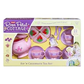 Playskool Rose Petal Cottage Sip & Celebrate Tea Set