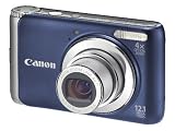 Canon PowerShot A3100 IS Digital Camera - Blue (12.1MP, 4x Optical Zoom) 2.7 Inch LCD