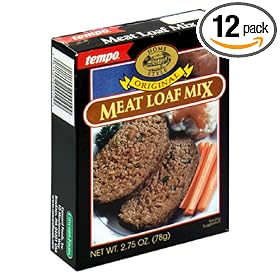 Tempo Meat Loaf Mix, 12-Count Box of 2.75-Ounce Packets