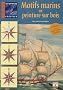 Motifs marins en peinture sur bois