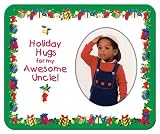 Holiday Hugs for My Awesome Uncle - Photo Magnet Frame