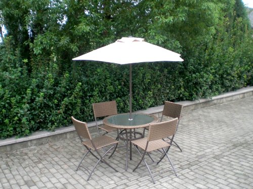 The Attractive Livorno 90cm Round 4 Seater Bistro Bronze Weave Rattan Circular Patio Garden Set top Bistro sets The Attractive Livorno 90cm Round 4 Seater Bistro Bronze Weave Rattan Circular Patio Garden Set picture