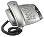 Motorola MD491 2.4 GHz Digital Cordless Phone with Corded Base, 2 Handsets, and Answering System (Silver)