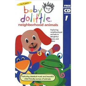 Baby Dolittle Neighborhood Animals - with CD [VHS]