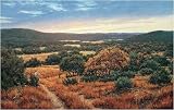 Bandera Valley Sunset Art Print Poster By Greg Glowka, 36  x 24 