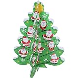 Christmas Tree Three Dimensional Advent Calendar 14 by 10 inches
