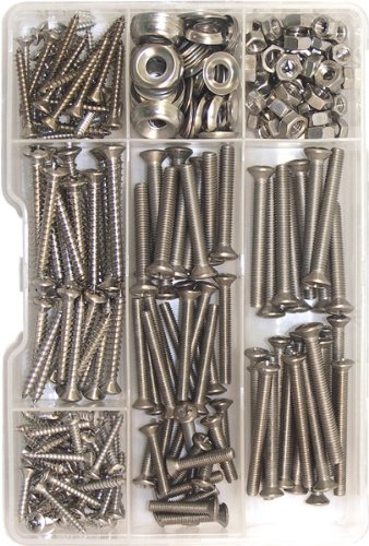 Shoreline Marine Screw Kit Stainless Steel (168 pieces)