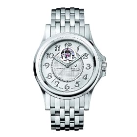 Bulova Stainless Steel Gents Colosseum Automatic Bracelet Watch