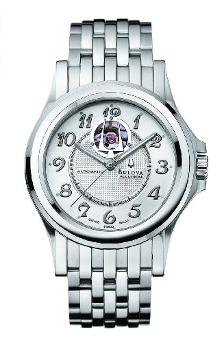 Bulova Stainless Steel Gents Colosseum Automatic Bracelet Watch