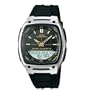 Casio Ana Digi Dual Time Data Bank Watch with World Time, Alarm, Timer and More (WI3061)