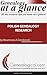 Polish Genealogy Research (Genealogy at a Glance)