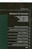 Selections For Contracts 2007 Edition: Statutes, Restatements 2d, Forms