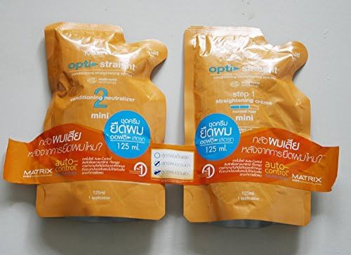L'oreal Professionnel Matrix Opti Stright Straightener 125 Ml for Resistant Hair