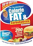 The CalorieKing Calorie, Fat & Carbohydrate Counter 2010