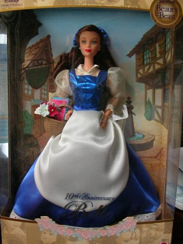 Buy DISNEY BEAUTY & the BELLE BARBIE DOLL Collector Anniversary Edition