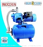Bur-Cam Pumps 503231S .75 HP Shallow Well Jet Pump Tank System