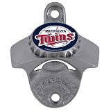 Minnesota Twins Wall Mounted Bottle Opener - MLB Baseball - Fan Shop Sports Team Merchandise